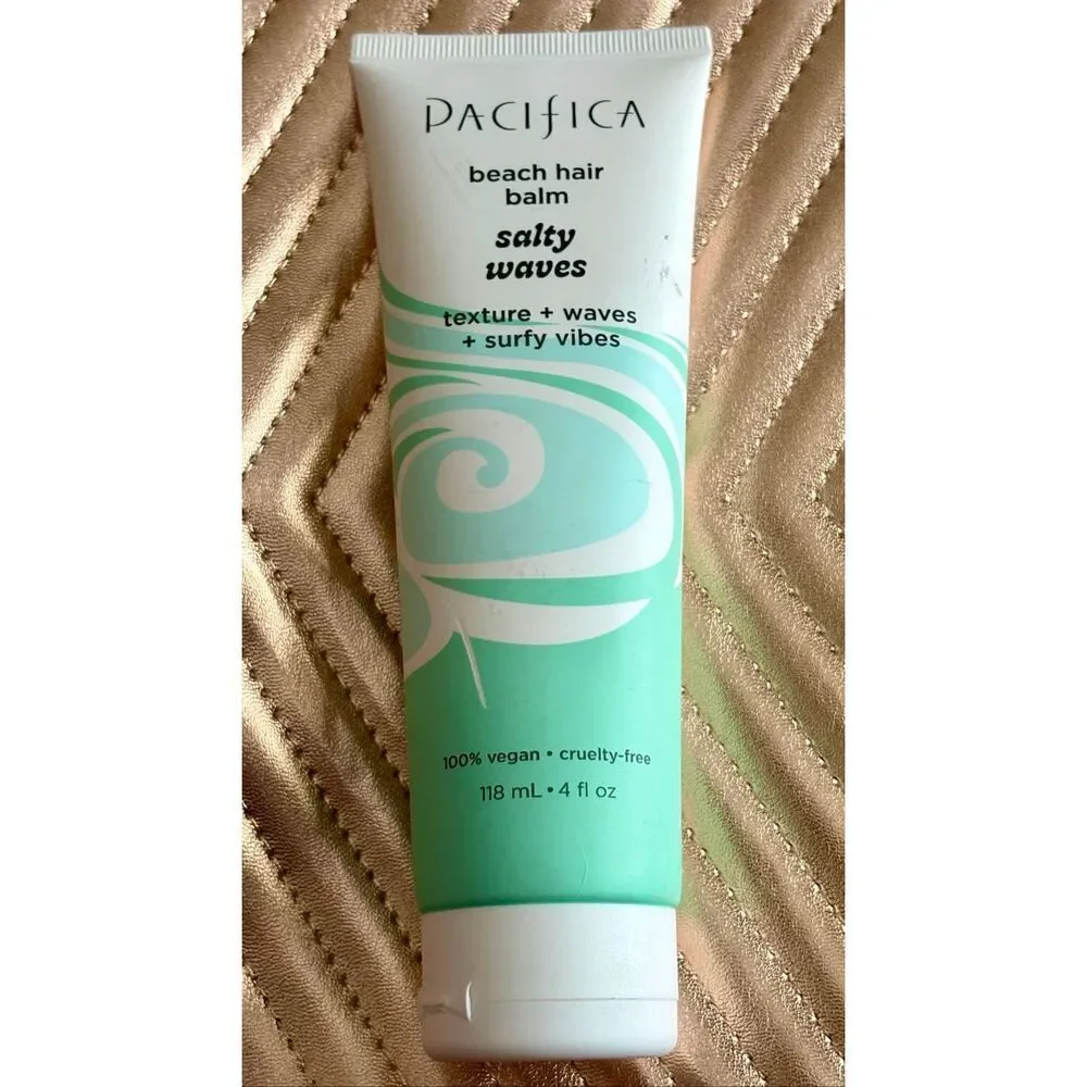 PACIFICA -Salty Waves Beach Hair Balm/4 fl oz/Create Textured Surfer-Style Waves